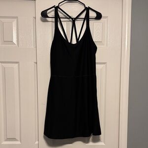 Old Navy Active Cloud+ Black tennis Dress with built in bra and pocket shorts